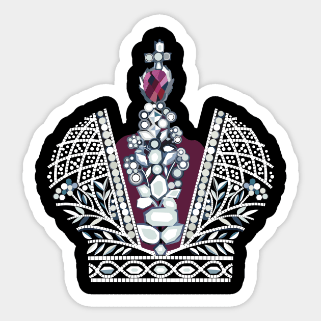 Crown Sticker by olganikich